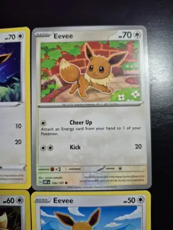 9 Card Eevee Pokemon Cards Lot : 2020 - 2024 - Image 5