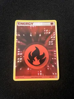 Fire Energy - 104/108 - EX Power Keepers - Holo Pokemon Card LP/MP - Image 1