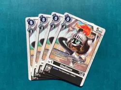 Gladimon BT18-062 Playset Special Booster 2.0 Digimon Card Game x4 - Image 1