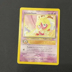 Smoochum 54/64 Neo Revelation Pokemon Card Nintendo Vintage WOTC Common - Image 1