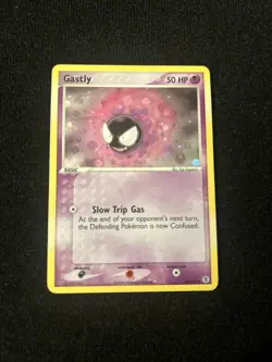 Gastly 63/112 - EX FireRed LeafGreen - Uncommon Holo Pokemon Card LP - Image 1
