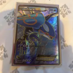 KYOGRE EX 148/160 Primal Clash FULL ART HOLO RARE FA Pokemon TCG card LP - Image 1