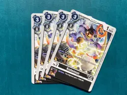 Kotemon BT18-058 Playset Special Booster 2.0 Digimon Card Game x4 - Image 1