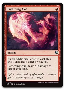 Lightning Axe #162 (NM) Innistrad Remastered INR Magic MTG - Image 1