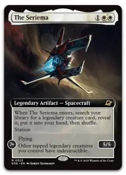 The Seriema (Extended Art) #323 (NM) Edge of Eternities EOE Magic MTG - Image 1