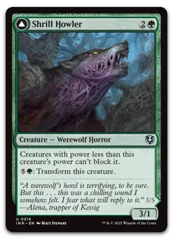 Shrill Howler #214 (NM) Innistrad Remastered INR Magic MTG - Image 1