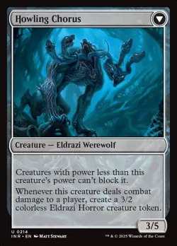Shrill Howler #214 (NM) Innistrad Remastered INR Magic MTG - Image 2