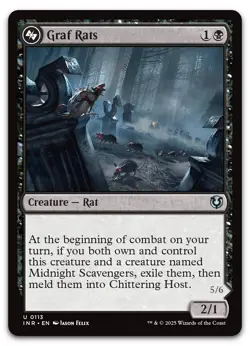 Graf Rats #113 (NM) Innistrad Remastered INR Magic MTG - Image 1