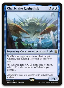 Charix, the Raging Isle #49 (NM) Zendikar Rising ZNR Magic MTG - Image 1