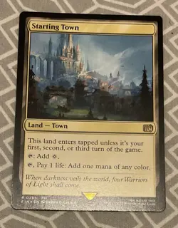 MTG Starting Town NM Regular Non-Foil Final Fantasy Rare 0289 - Image 1