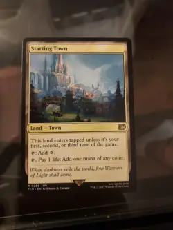 MTG Starting Town NM Regular Non-Foil Final Fantasy Rare 0289 - Image 1