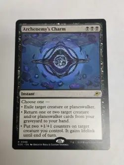 Archenemy's Charm #0088 MTG Edge of Eternities Magic The Gathering - Image 1