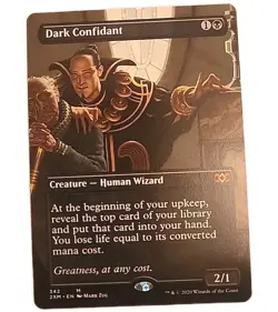 MTG Dark Confidant (Borderless) (Showcase) Double Masters - Image 1