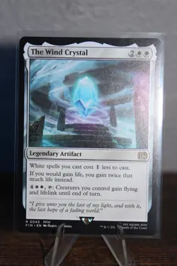 Magic The Gathering- The Wind Crystal (Non-foil) Final Fantasy 0043 Rare MTG - Image 1