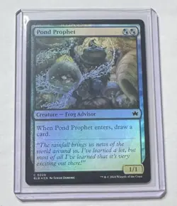 Pond Prophet #229 Bloomburrow Foil Creature MTG NM/M - Image 1