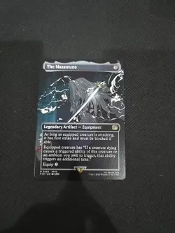 1x The Masamune, Borderless Art, Final Fantasy, MTG NM - Image 1