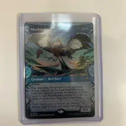 Bloomburrow - Mockingbird - Foil - MTG - NM - Borderless #0305 - Image 1