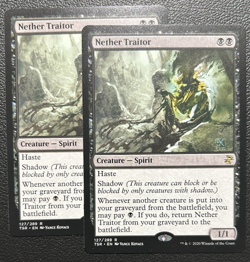 2 x Nether Traitor - MTG NM/ Mint Time Spiral Remastered !! Pack Fresh !! - Image 1