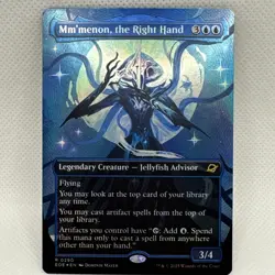 MTG - Mm'menon, the Right Hand (Borderless) Edge of Eternities Foil NM - Image 1