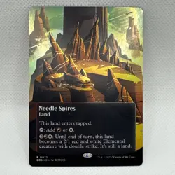 MTG - Needle Spires (0075) (Borderless) Edge of Eternities: Stellar Sights Foil - Image 1