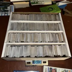 Box With Thousands Of Yugioh/mtg Cards - Image 1