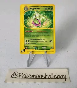 Meganium 54/165 - Expedition Base Set *NM* Rare Pokemon Card - Image 1