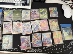 Pokemon TCG Collection - Full Arts Rainbow Rares Ex Gx and Vs!! 180 Dif Cards! - Image 3