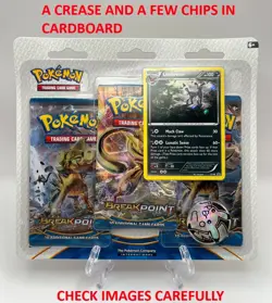 (402967) Pokemon XY Breakpoint Booster Umbreon 3-Pack Blister - Factory Sealed - Image 2