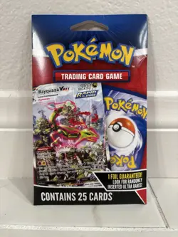 Pokemon Trading Cards Game Mystery Packs 25 Cards 1 Foil Guaranteed New 2024 - Image 1