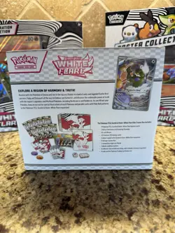 Pokemon Lot White Flare ETB - Victini Illustration Collection - BBWF Poster Box - Image 3