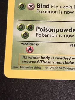 Tangela 066/102 TCG Pokemon Base Set (Shadowless) 1st Edition - Image 5