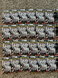 24 Pokemon White Flare & 16 Black Bolt Booster Packs TCG Factory NEW SEALED - Image 2