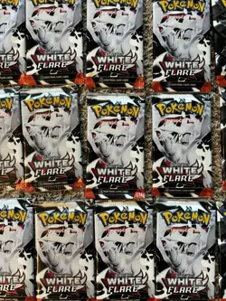 24 Pokemon White Flare & 16 Black Bolt Booster Packs TCG Factory NEW SEALED - Image 4