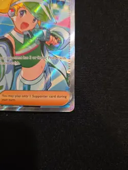 Pokemon Trainer Emcee's Hype 220/182 - Destined Rivals Full Art Secret Rare Holo - Image 5
