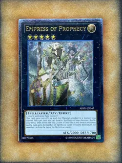 Yugioh Empress Of Prophecy ABYR-EN047 Ultimate Rare NM - Image 1