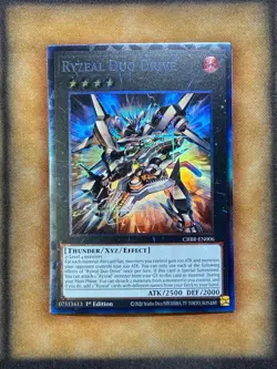 Yugioh Ryzeal Duo Drive CRBR-EN006 Collector Rare 1st Ed NM - Image 1