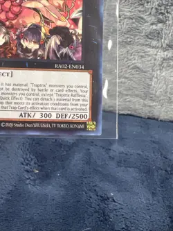 Yugioh Traptrix Rafflesia RA02-EN034 Quarter Century Rare 1st Ed NM - Image 5