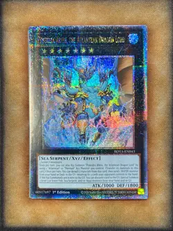 Yugioh Poseidra Abyss, the Atlantean Dragon Lord ROTA-EN043 Quarter Century 1st - Image 1