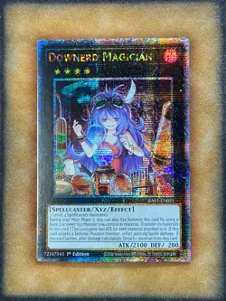 Yugioh Downerd Magician RA01-EN035 Quarter Century Secret Rare 1st Ed NM - Image 1