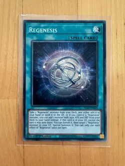 Yugioh Regenesis - ALIN-EN059 Secret Rare 1st ED - Image 1