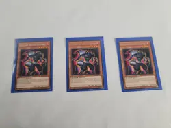 Yugioh - 3x Battlin' Boxer Shadow (Rare) (1st Edition) - LD10-EN056 Play Set - Image 1