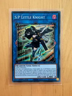 Yugioh - S:P Little Knight RA03-EN049 Super Rare 1st Ed NM - Image 1