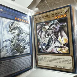 Dragon Card Collection With Binder (Yugioh/mtg) 60 Cards Lot 2 - Image 3