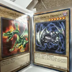 Dragon Card Collection With Binder (Yugioh/mtg) 60 Cards Lot 2 - Image 5
