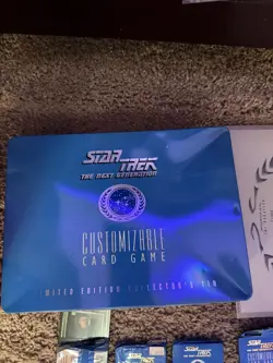 Star Trek The Next Generation Customizable Card Game Box W/ Boosters - Image 3