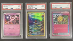 Pokemon Graded Card Lot (3) PSA 9’s / 8’s - Image 1