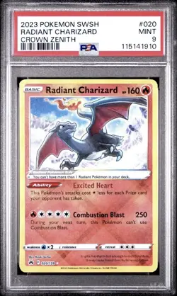 Pokemon Graded Card Lot (3) PSA 9’s / 8’s - Image 2