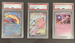Pokemon Graded Card Lot (3) PSA 9’s / 8’s - Image 1