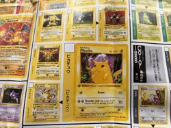 Pokemon Card US Base Set 102 cards Catalogue Poster Corocoro-comic Vintage JP - Image 3