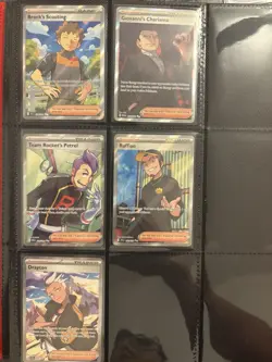 Pokemon TCG 5 Trainer Gallery Full Art Card Set - Image 1